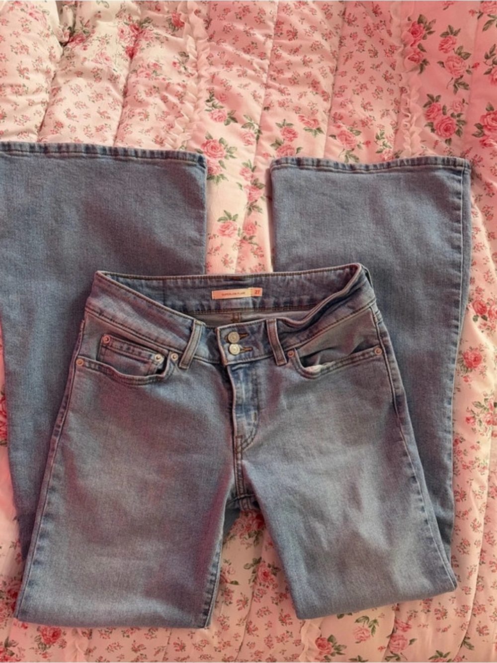 Levi's Light Blue Flare Jeans